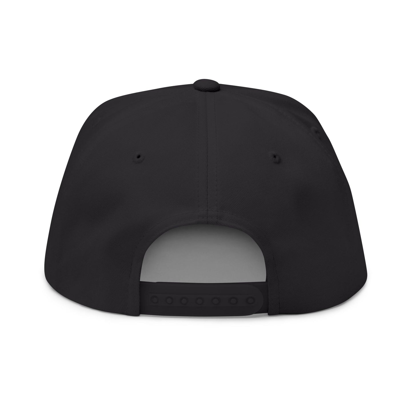 Embroidered 'Edhfit' Flat Bill Cap – Retro Logo Snapback Hat