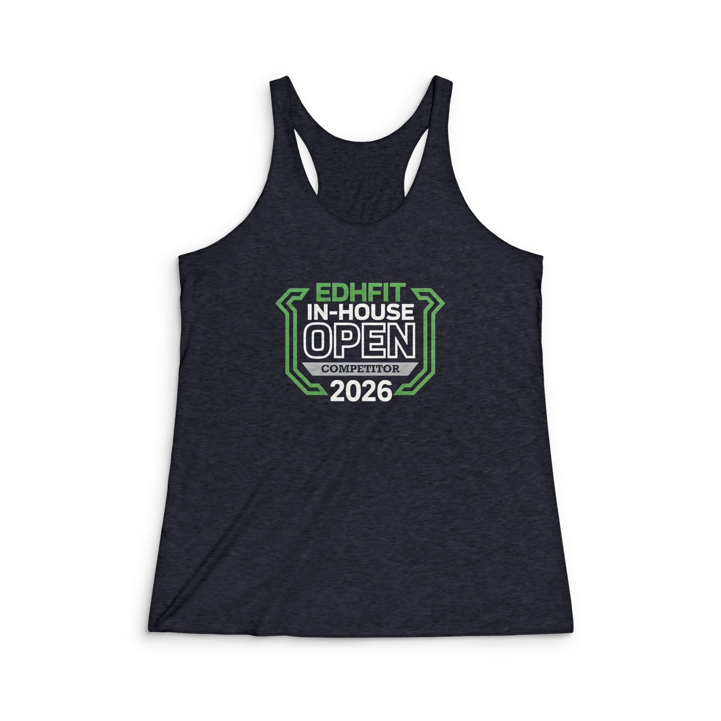 EDHFT In-House Open 2026 Racerback Tank — Women's Fitness Competition Tank Top
