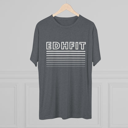 EDHFIT White Stripes Tri-Blend Crew Tee