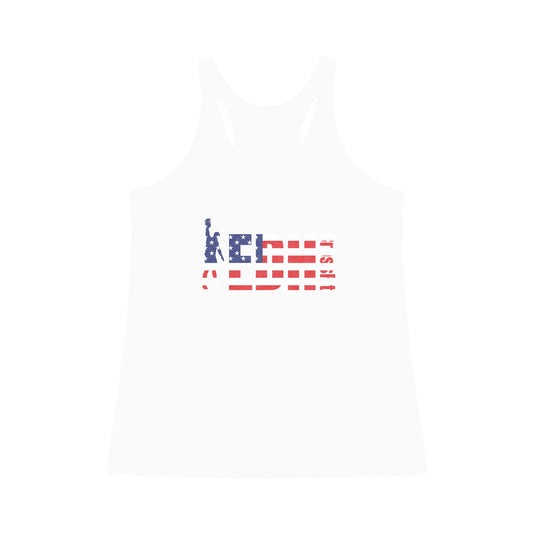 USA Women's Tri-Blend Racerback Tank