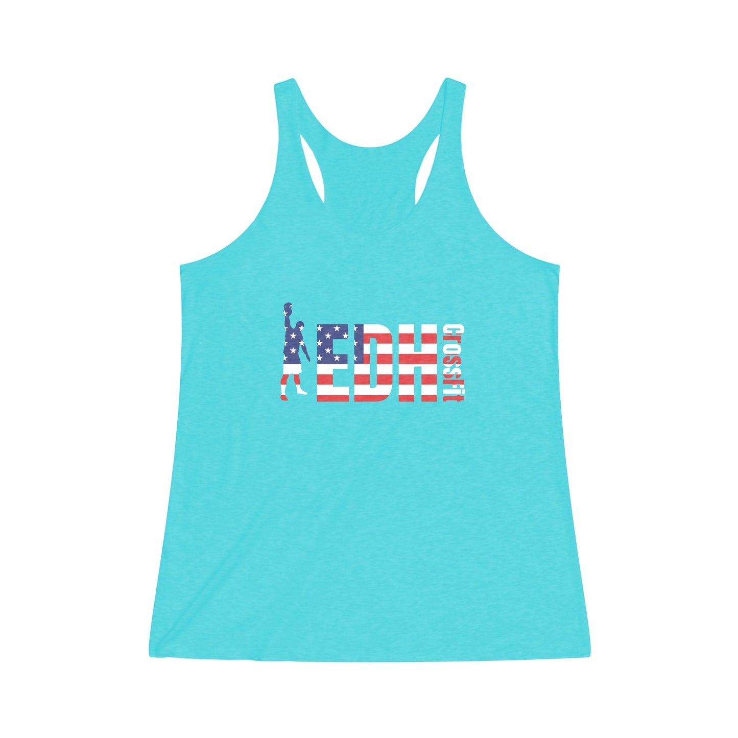 USA Women's Tri-Blend Racerback Tank