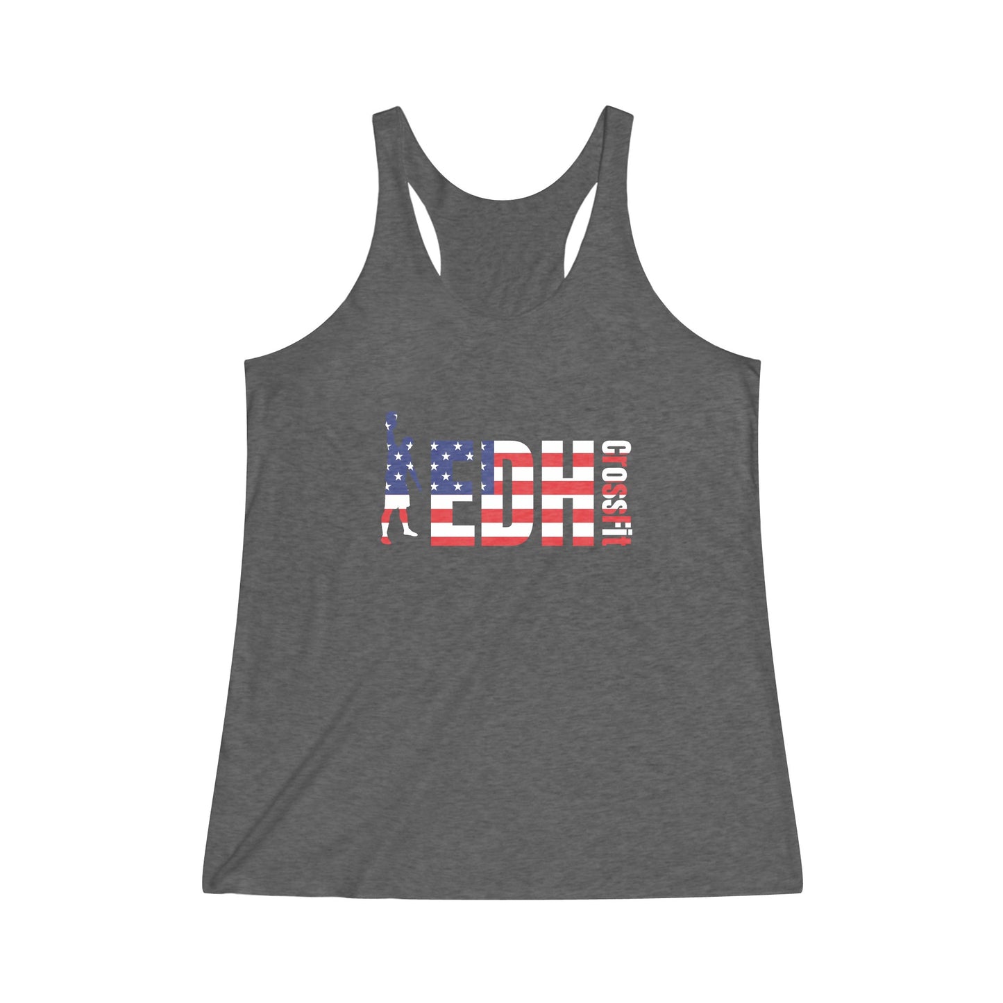 USA Women's Tri-Blend Racerback Tank