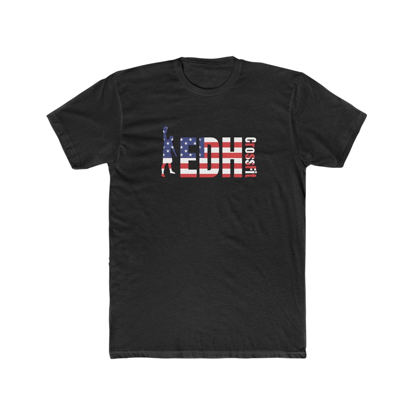 EDH CrossFit USA Cotton Crew Tee