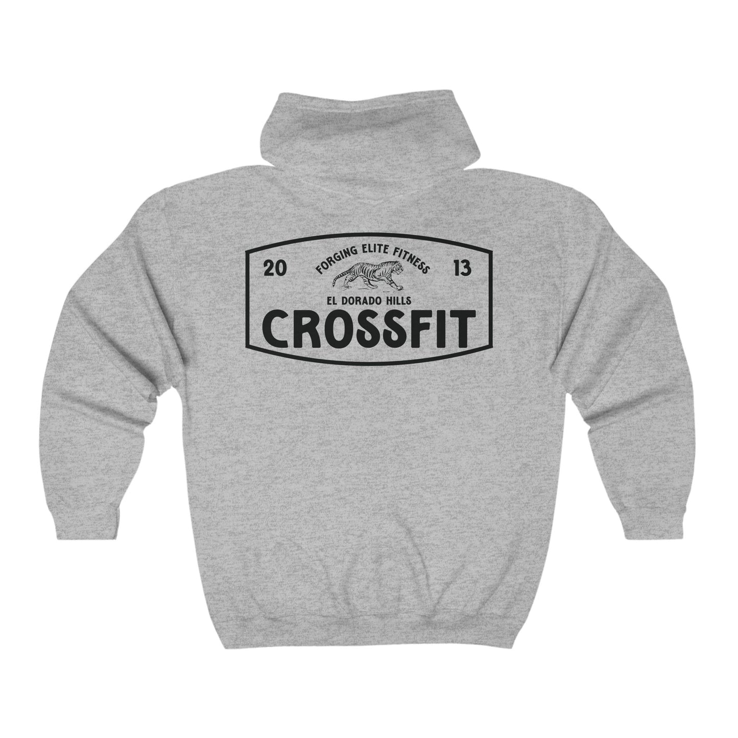 El Dorado Hills CrossFit Tiger Hoodie