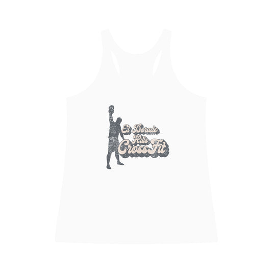 Baseball Women's Tri-Blend Racerback Tank