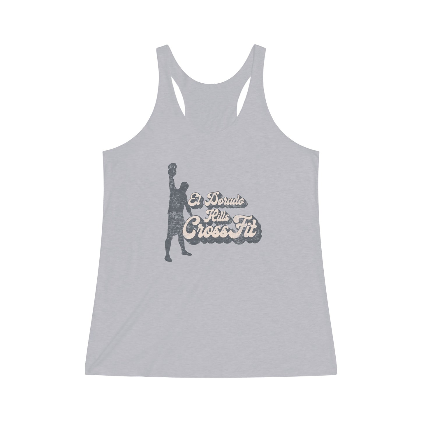 Baseball Women's Tri-Blend Racerback Tank