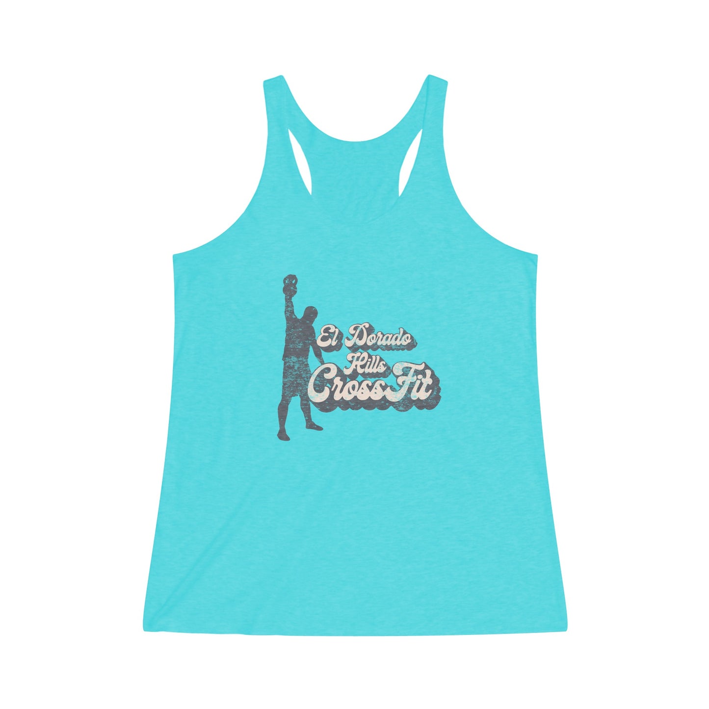 Baseball Women's Tri-Blend Racerback Tank