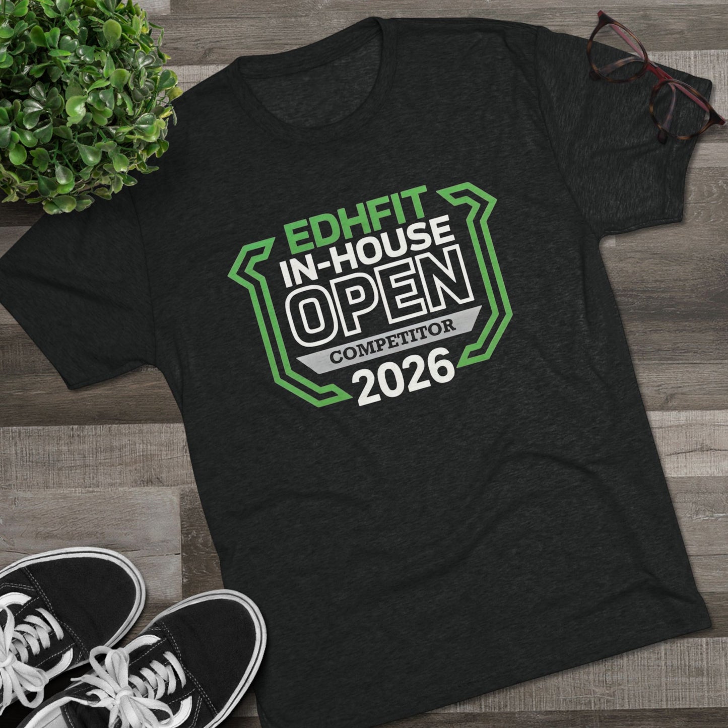 EDHFIT Competitor Tee — Fitness Crew Shirt