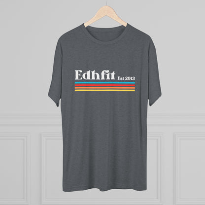 Edhfit Tee – Retro Striped “Est 2013” Crew Shirt