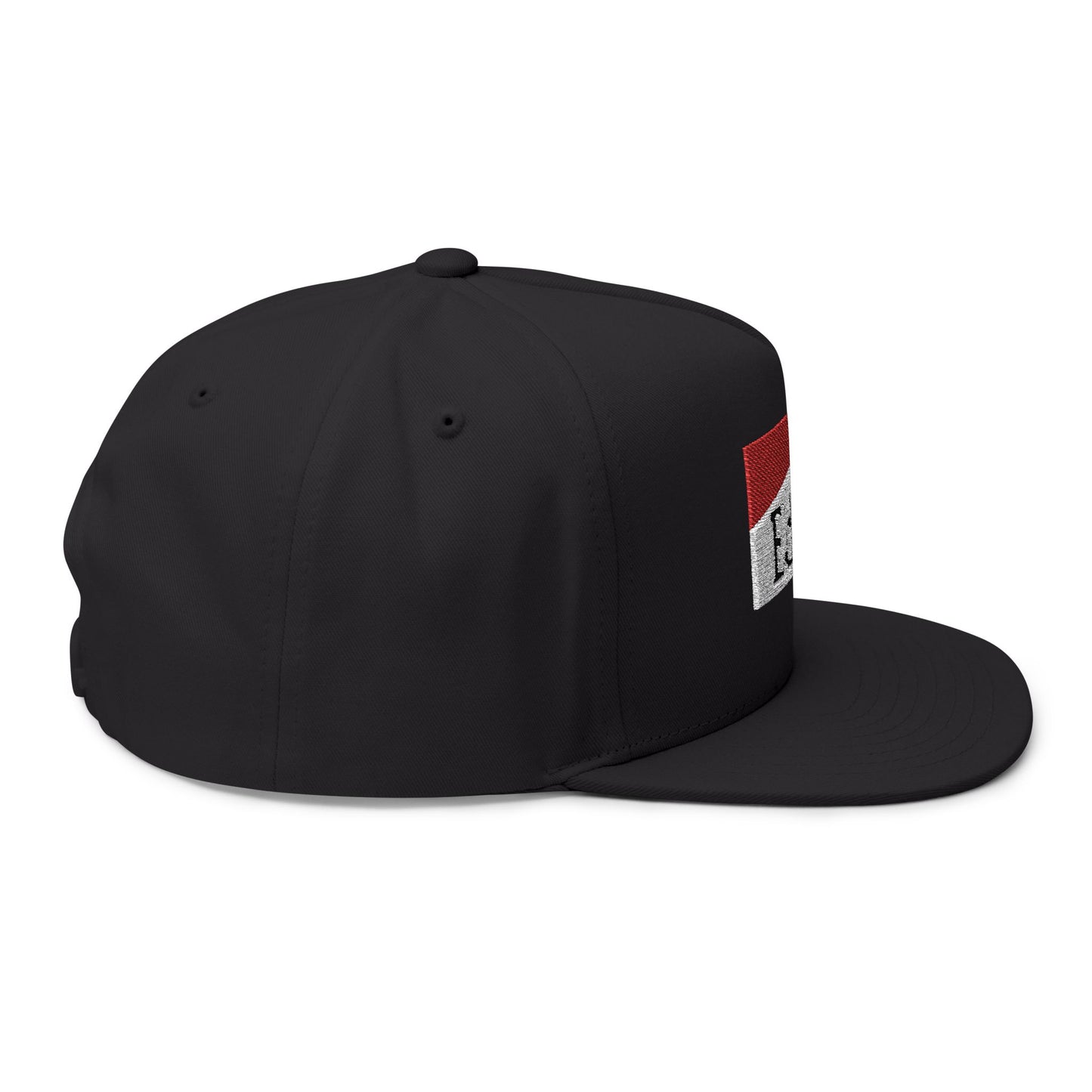 Embroidered 'Edhfit' Flat Bill Cap – Retro Logo Snapback Hat