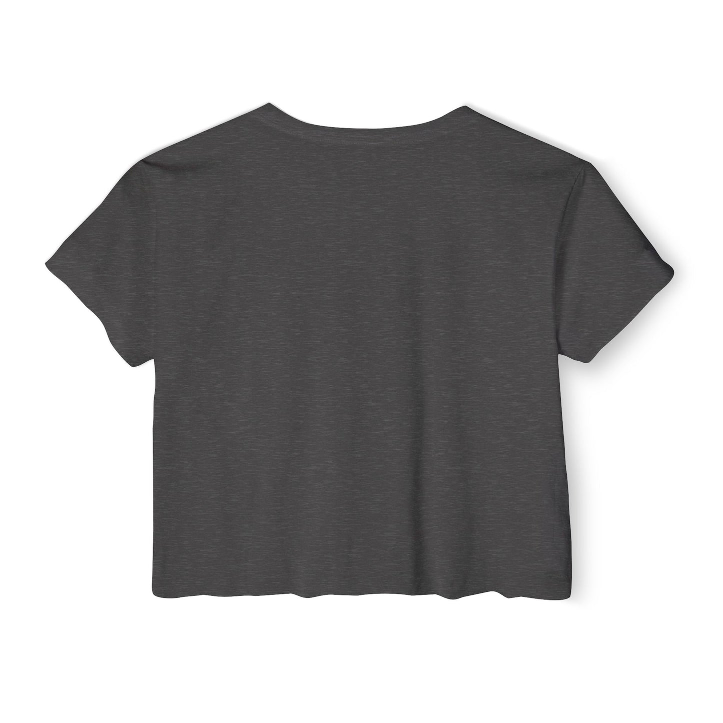EDHFIT Crop Top — Pink Retro '2018' Festival Graphic Tee