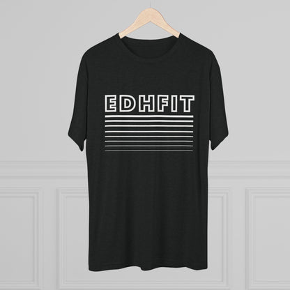 EDHFIT White Stripes Tri-Blend Crew Tee