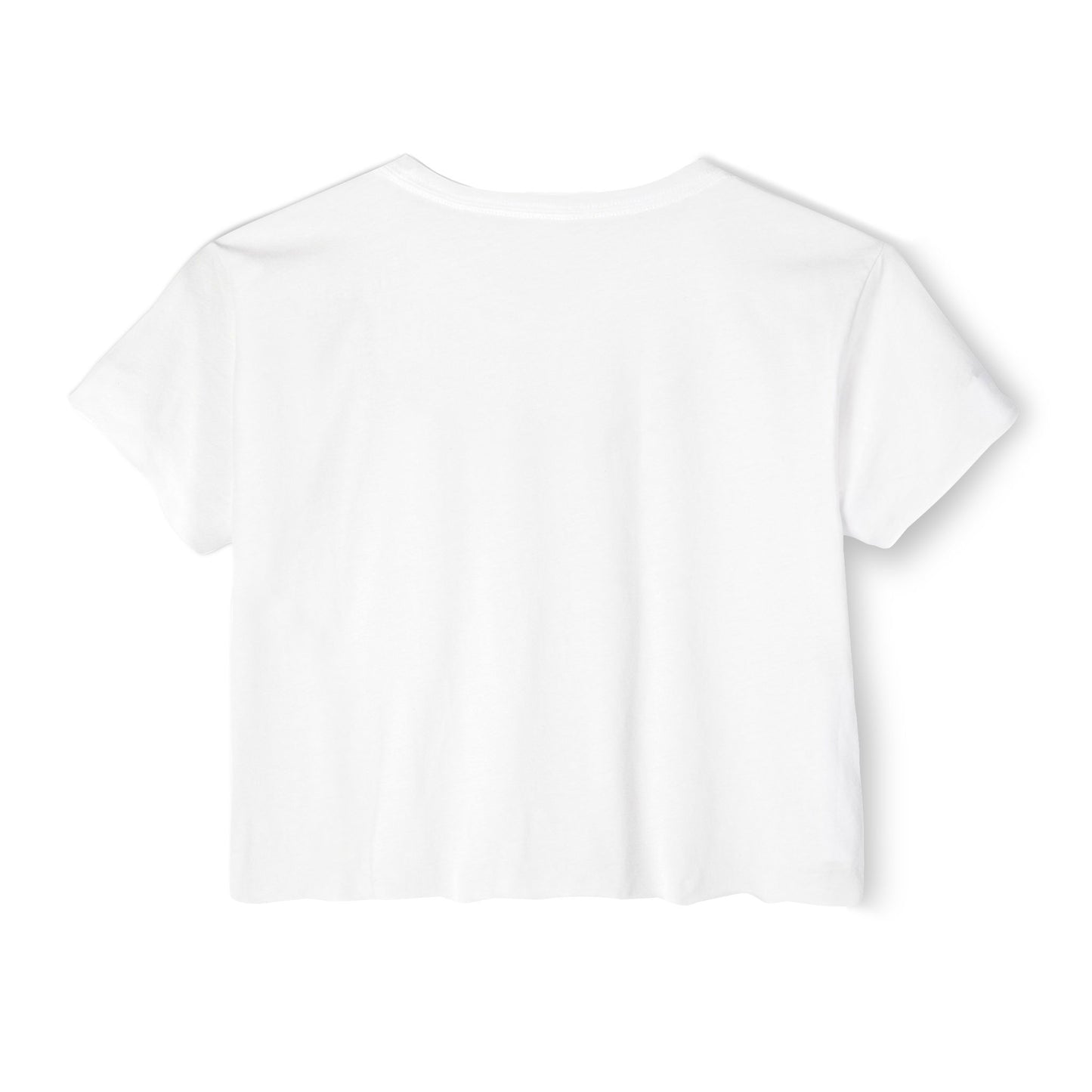 Skull & Roses Crop Top — EDHFTI Floral Skull Festival Tee