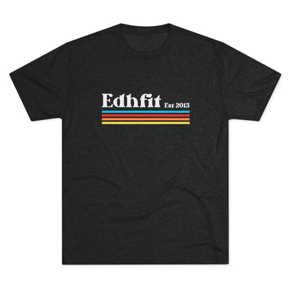 Edhfit Tee – Retro Striped “Est 2013” Crew Shirt