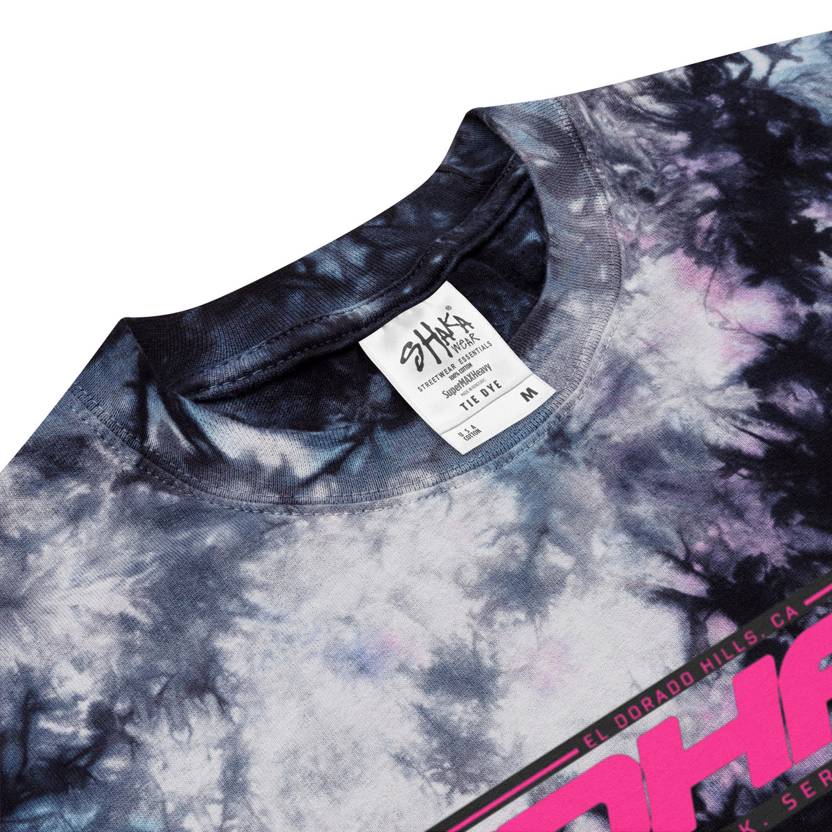 EDHFIT Crystal Tie-Dye Tee – Milky Way – Product details Product details